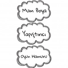 Mum Boya, Yapıştırıcı ve Oyun Hamuru: Sanat Malzemeleri