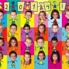 Çocuk Portreleri ve 2014 Yılı Eğlenceli Kolajı