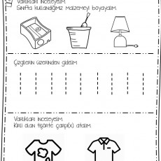 Sınıf Malzemeleri ve Temizlik Eğitimi Etkinliği