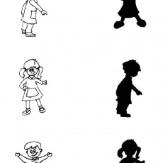 Çocuk Siluetleri ve Karakter Çizimleri Etkinliği