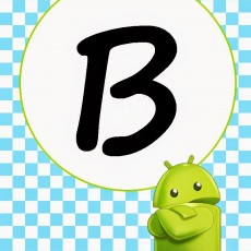 B Harfi Eğitimi ve Android Karakteri