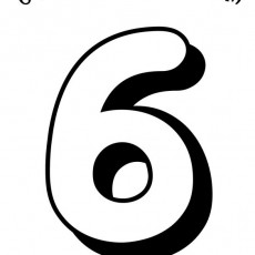6 Rakamını Öğreniyorum - Eğitici Materyal
