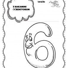6 RAKAMINI ÖĞRENİYORUM: Eğitsel Etkinlik ve Yırtma-Yapıştırma Tekniği