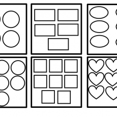 Geometrik Şekiller ve Desenler: 6 Farklı Düzenleme ile Sayılar ve Nesneler Öğretimi
