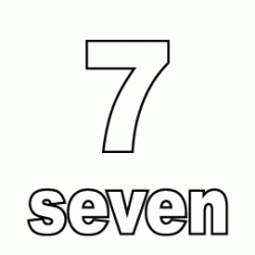 Eğitici Materyal: 7 (yedi) Sayısı ve İngilizce Yazımı
