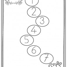 Rakamları Öğreniyorum: 1'den 7'ye Sıralama Etkinliği