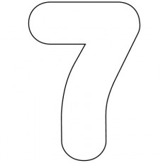 Yazılı Rakam: 7 (Yedi) - Sayılar Eğitimi