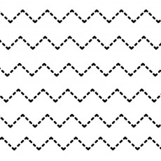 Zigzag Cutting Practice Template with Colorful Potted Plants and Scissors