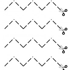 Makasa Dayalı Kesme Çalışması: 4 Zigzag Hat