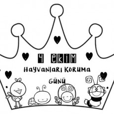Hayvanları Koruma Günü Taç Tasarımı - 4 Ekim