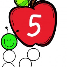 Eğitimsel Materyal: 5 (beş) Sayısı ile Elma ve Yumurta Solucanı İlişkisi