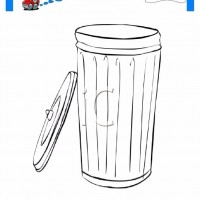 çocuklar-için-Çöp-Kutusu-eşyalar-boyama-sayfası-4