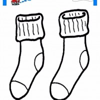 çocuklar-için-Çorap-kıyafet-giysi-boyama-sayfası-9