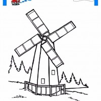 çocuklar-için-Değirmen-yapılar-binalar-boyama-sayfası-11