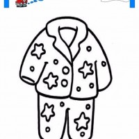 çocuklar-için-Eşofman-Pijama-kıyafet-giysi-boyama-sayfası-2