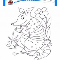çocuklar-için-hayvan-Armodilla-boyama-sayfası-12