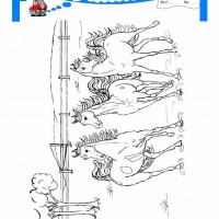 çocuklar-için-hayvan-At-boyama-sayfası-2