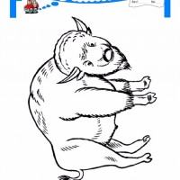 çocuklar-için-hayvan-Boğa-boyama-sayfası-7