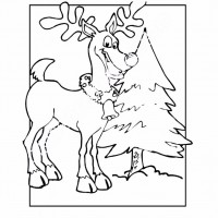 çocuklar-için-hayvan-hayvan-Geyik-boyama-sayfası-35