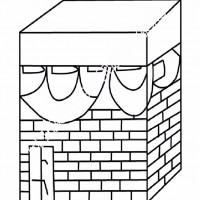 çocuklar-için-Kabe-yapılar-binalar-boyama-sayfası-1