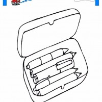 çocuklar-için-Kalem-Kutusu-eşyalar-boyama-sayfası-1