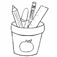 çocuklar-için-Kalemlik-eşyalar-boyama-sayfası-4