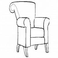 çocuklar-için-Koltuk-eşyalar-boyama-sayfası-2