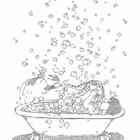 çocuklar-için-Küvet-Banyo-eşyalar-boyama-sayfası-10