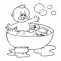 çocuklar-için-Küvet-Banyo-eşyalar-boyama-sayfası-5