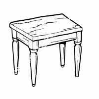 çocuklar-için-Masa-eşyalar-boyama-sayfası-2