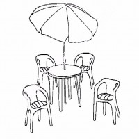 çocuklar-için-Masa-eşyalar-boyama-sayfası-7