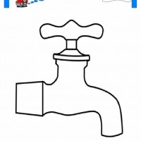 çocuklar-için-Musluk-eşyalar-boyama-sayfası-1