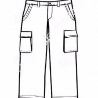 çocuklar-için-Pantolon-kıyafet-giysi-boyama-sayfası-3