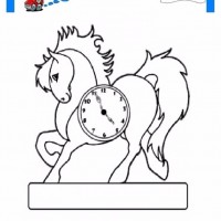 çocuklar-için-Saat-eşyalar-boyama-sayfası-9