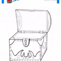 çocuklar-için-Sandık-eşyalar-boyama-sayfası-3