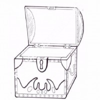 çocuklar-için-Sandık-eşyalar-boyama-sayfası-3