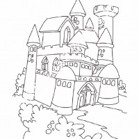 çocuklar-için-Şato-yapılar-binalar-boyama-sayfası-6