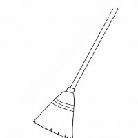 çocuklar-için-Süpürge-eşyalar-boyama-sayfası-5