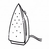 çocuklar-için-Ütü-eşyalar-boyama-sayfası-1