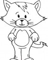 Kedi Hayvanlar Boyama (22)