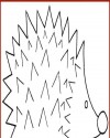Kirpi Hayvanlar Boyama (154)