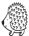 Kirpi Hayvanlar Boyama (159)
