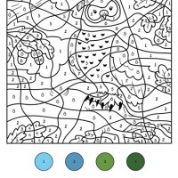 numaralarla_baykuş_boyama