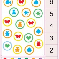 sayılar ve renk eşleştirmeleri (62)