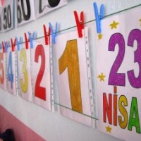 artık materyaller,yılbaşı,boyama çalişması,kağit işleri (253)