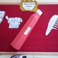 proje çalişması ,kagit işleri,artık materyal (500)