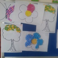 proje çalişması ,kagit işleri,artık materyal (558)