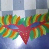 maske ,gelişim dosyası süslemesi,  (34)