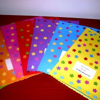 maske ,gelişim dosyası süslemesi,  (51)