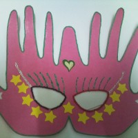 maske ,gelişim dosyası süslemesi,  (84)